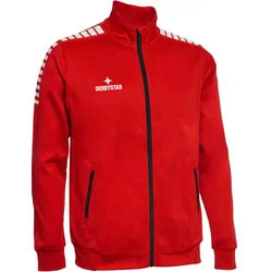 DERBYSTAR Primo Präsentationsjacke rot/weiß M