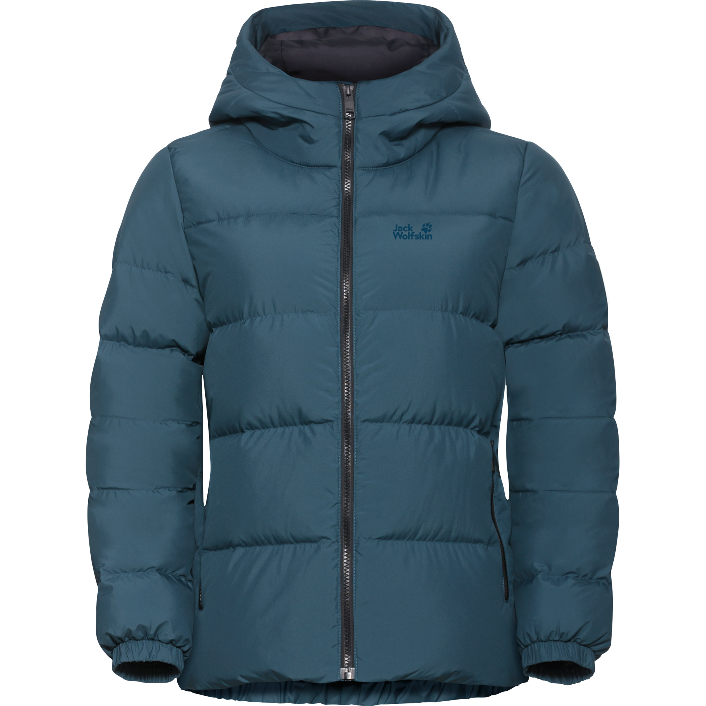 Jack Wolfskin Frozen Palace Damen Isolationsjacke blau Größe L Lifestyle Isolierend Wasserabweisend
