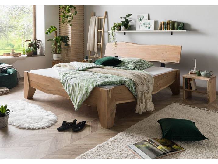 Bett Akazie 180x200 Akazie natur lackiert PURE ACACIA #314