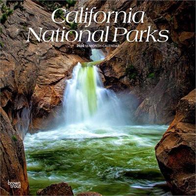 California National Parks 2026 12 X 24 Inch (Hanging) Monthly Square Wall Calendar Plastic-Free