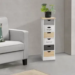 Bücherregal Borrby 192x80x24 cm Weiß en.casa