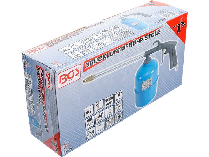 BGS Lucht vloeistofspuit 1000 cm³