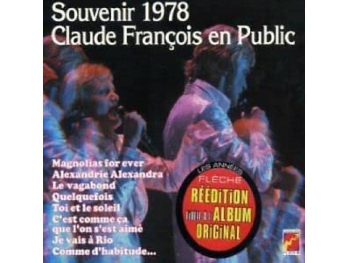 Souvenir 1978 : Claude François en public - Digipack