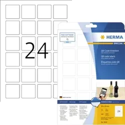 HERMA Etikett 9642 40x40mm weiß 600 St./Pack.