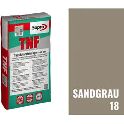 Sopro Bauchemie TrassNatursteinFuge Fugenmörtel 25 kg Sack Sandgrau 18