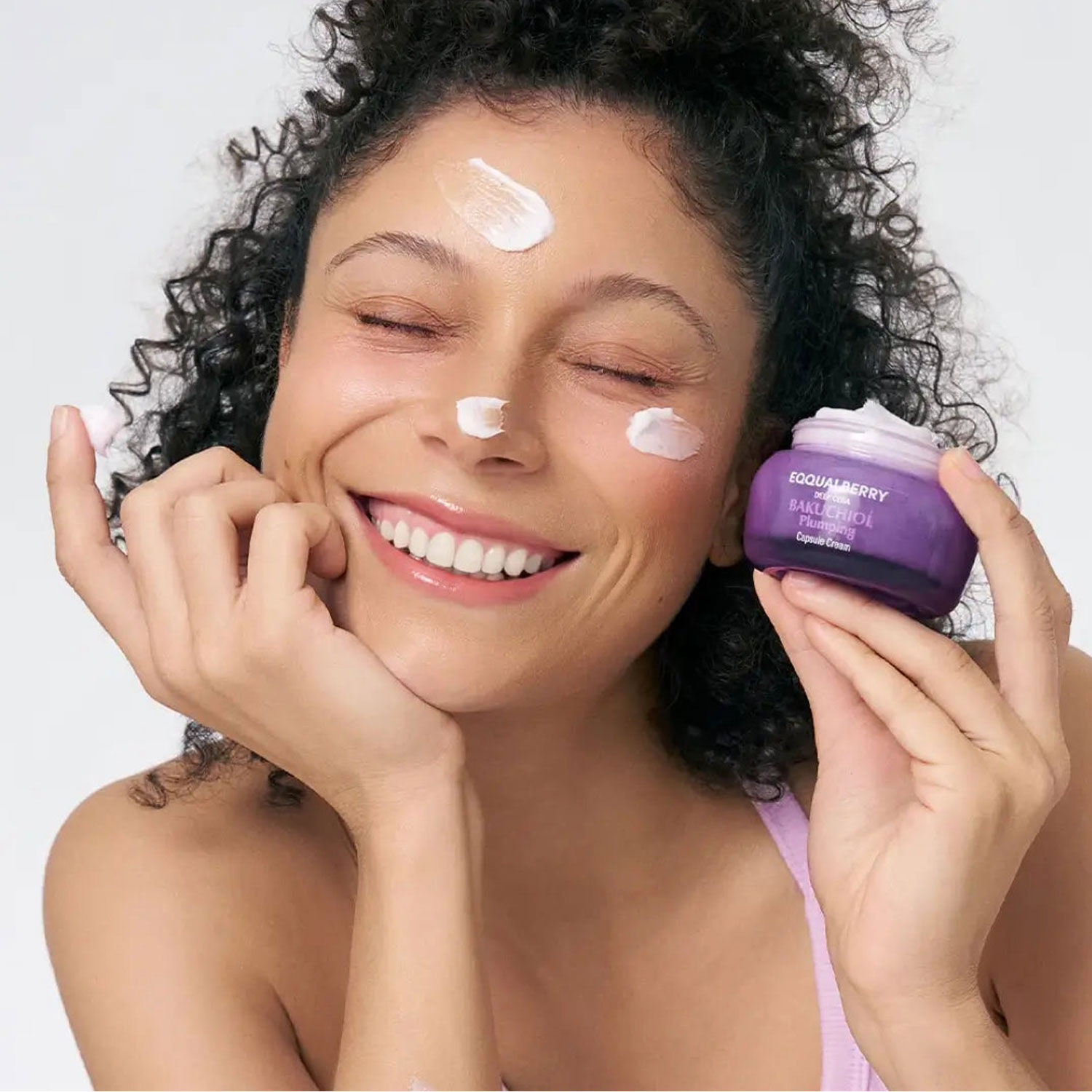EQQUALBERRY Bakuchiol Plumping Capsule Cream 50ml