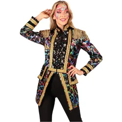 Thetru Karnevalsgarde Damenjacke neon-bunt (S)