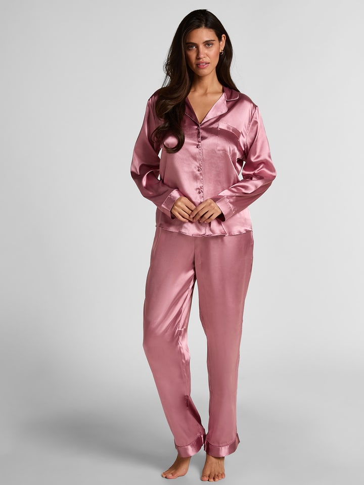 Hunkemöller Pyjama in Lila - M