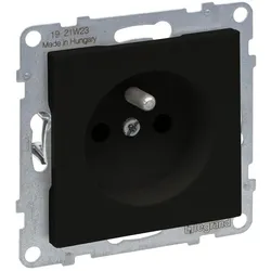 Legrand 765380 SEANO Steckdose F/B Standard, Steckklemmen, erhöhter Berührungsschutz, SW