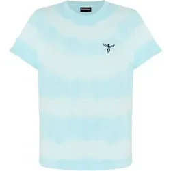 CHIEMSEE T-shirt mit Batik-Färbung, Größe 122/128 in Blau 134307