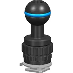 Nauticam Kugeladapter mit Coldshoe - Strobe Mounting Ball for Cold ...