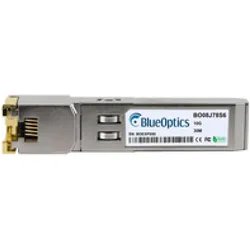 BlueOptics 10338. SFP Transceiver-Typ: Kupfer, Maximale Datenübertragungsrate: 10000 Mbit/s, Schnittstelle: SFP, Transceiver, Silber
