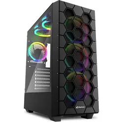 Sharkoon RGB HEX Desktop Schwarz