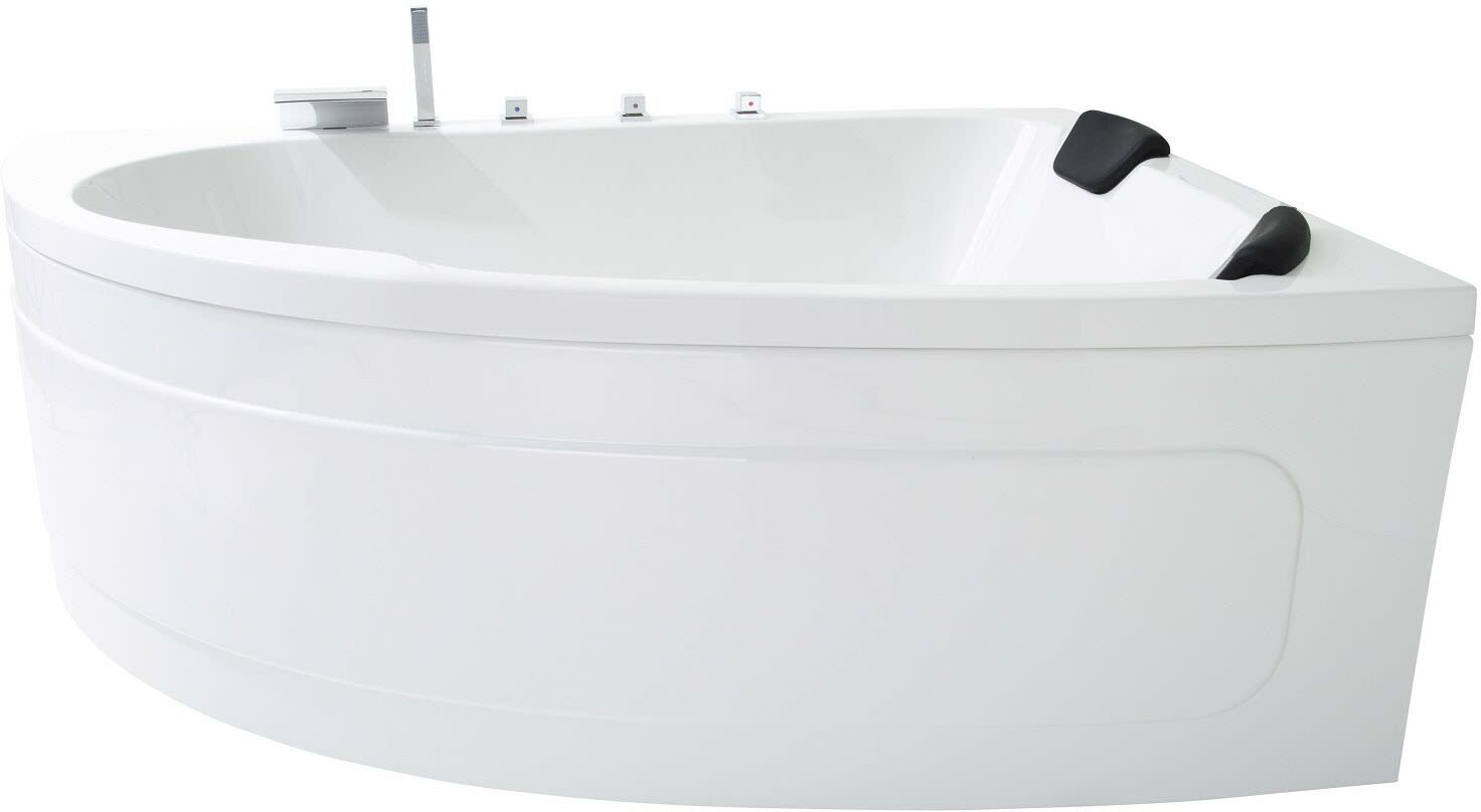 Caribia Delta XL bathtub 180 x 130 cm with apron 80872