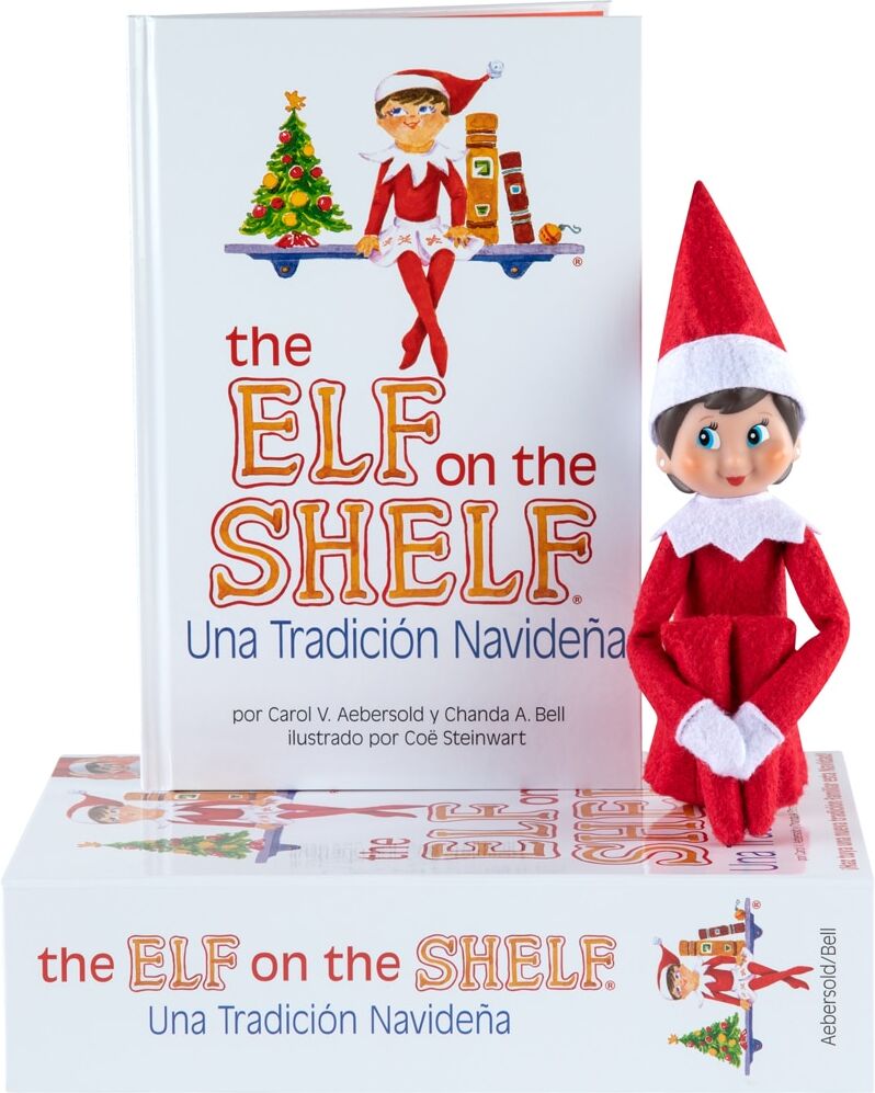 Cefa Toys Cuento y Muñeco Elfo Niña The Elf On The Shelf.