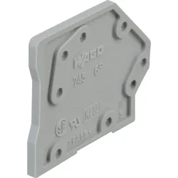 WAGO 745-300 - Abschlussplatten, anrastbar,  1,5mm