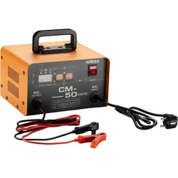 Wiltec, Autobatterie Ladegerät, Ladegerät 12-24V Batterieladegerät 30-300Ah Autobatterie Kfz LCD-Display (12V, 24V)