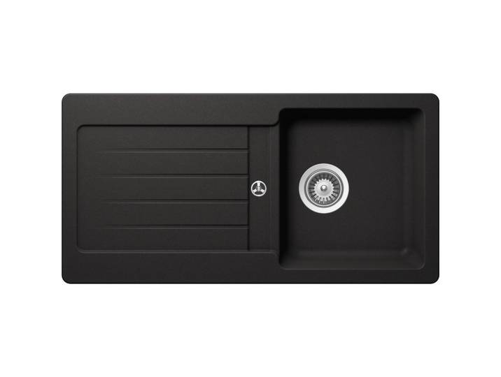 SPÜLE Atlanta Schwarz 86x20,5 cm