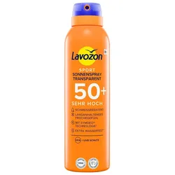 Lavozon Sport Transparent LSF 50+ Sehr Hoch Sonnenspray 200 ml