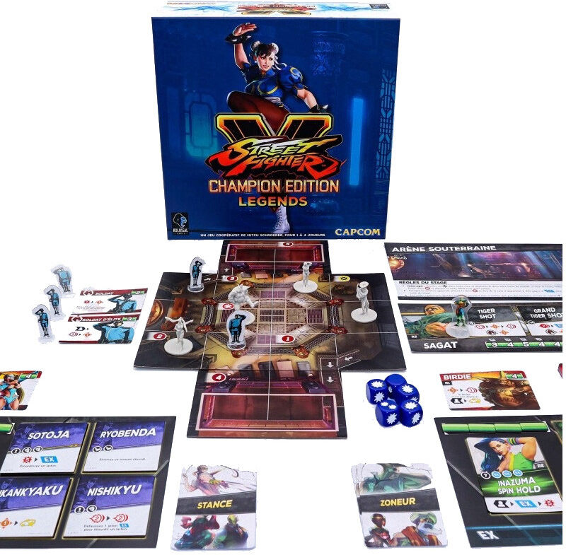 Kolossal Games Street Fighter V: Champion Edition Legends - Blue Edition (FR)