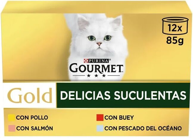 Gourmet Gold Delícias Suculentas 12 Uds 85g