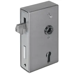 Amf Schiebetorschlosskasten 140S DIN L/R Maß A50xB94xC173mm Dornm.60mm