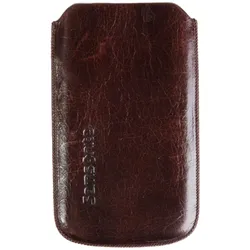 Samsonite Sleeve Toledo Gr. S Leder Braun für Handy/MP3-Player