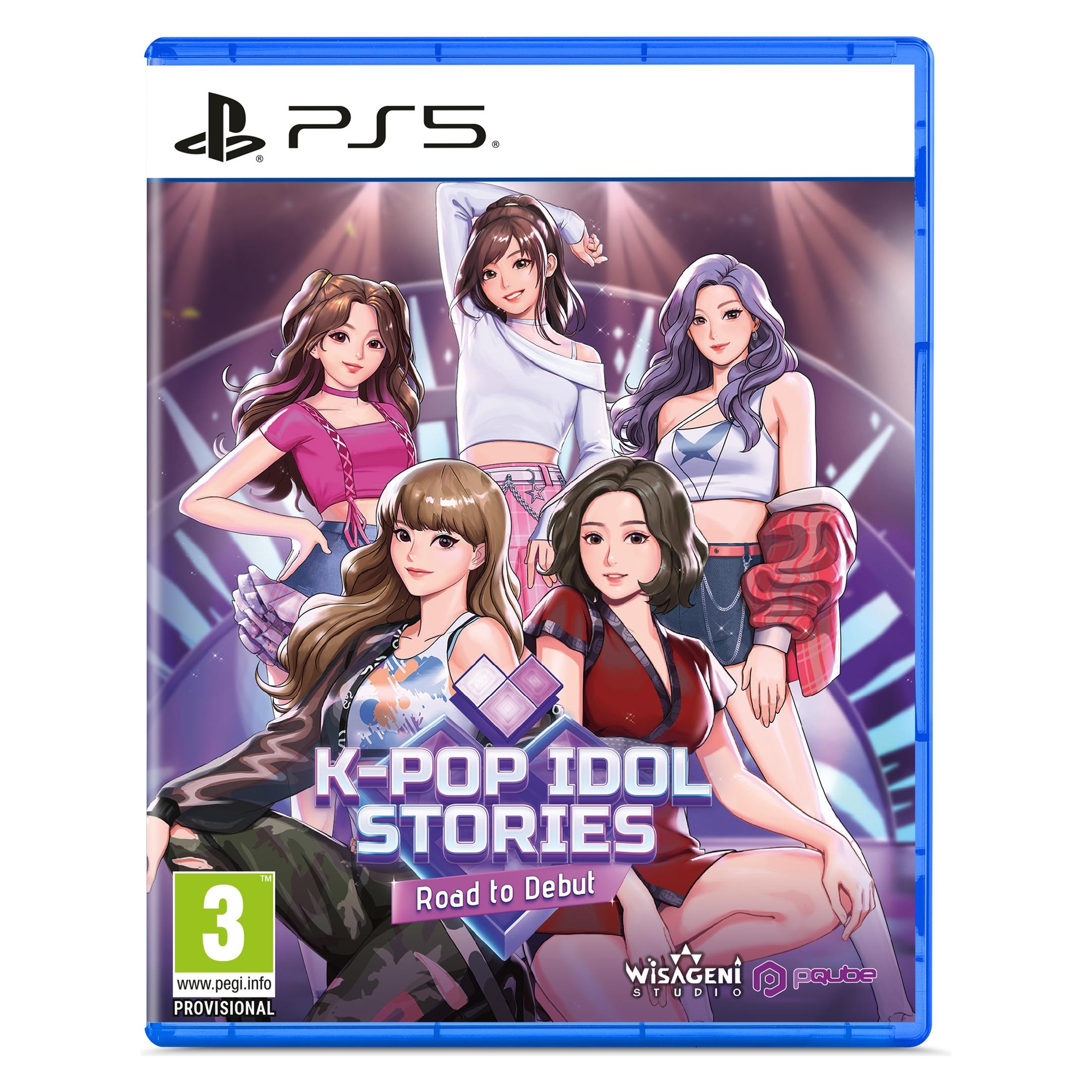 Pqube K-pop Idol Stories: Road to Debut (Switch, DE, EN, ES, FR, IT) (67176)