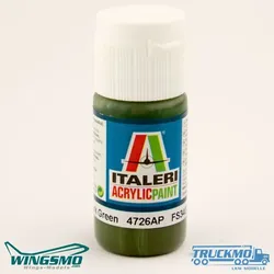 Italeri Acrylfarbe Dunkelgrün matt 20ml 4726