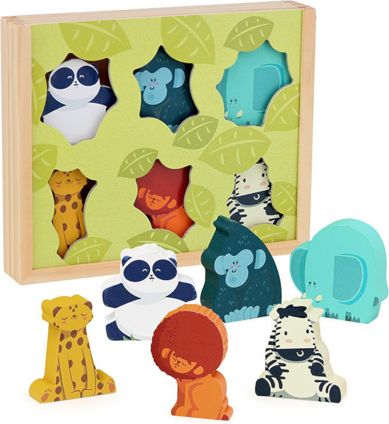 Vilac Houten Figuren Jungle Rappa