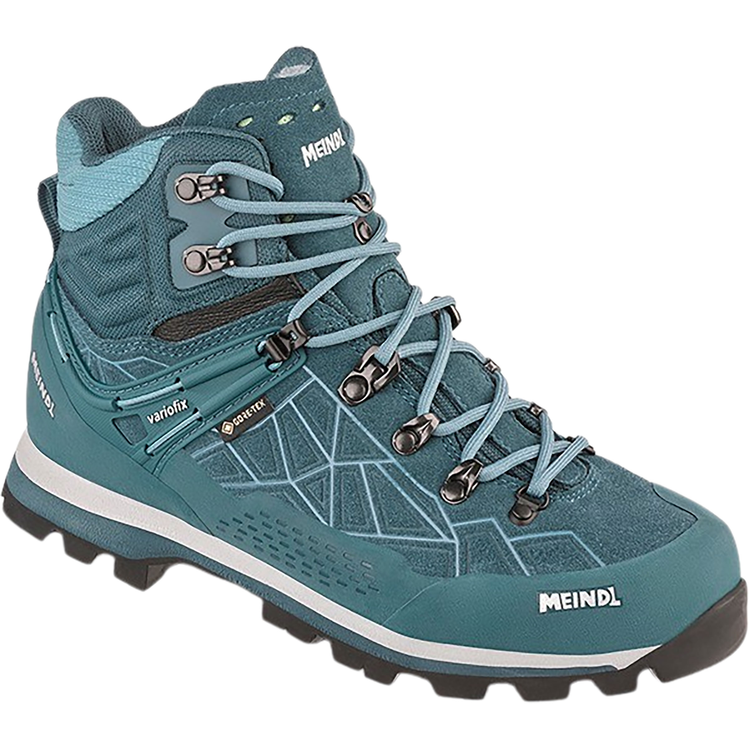 Meindl Lite Summit GTX Damen Wanderschuhe tuerkis Größe 41.5 Wasserdicht