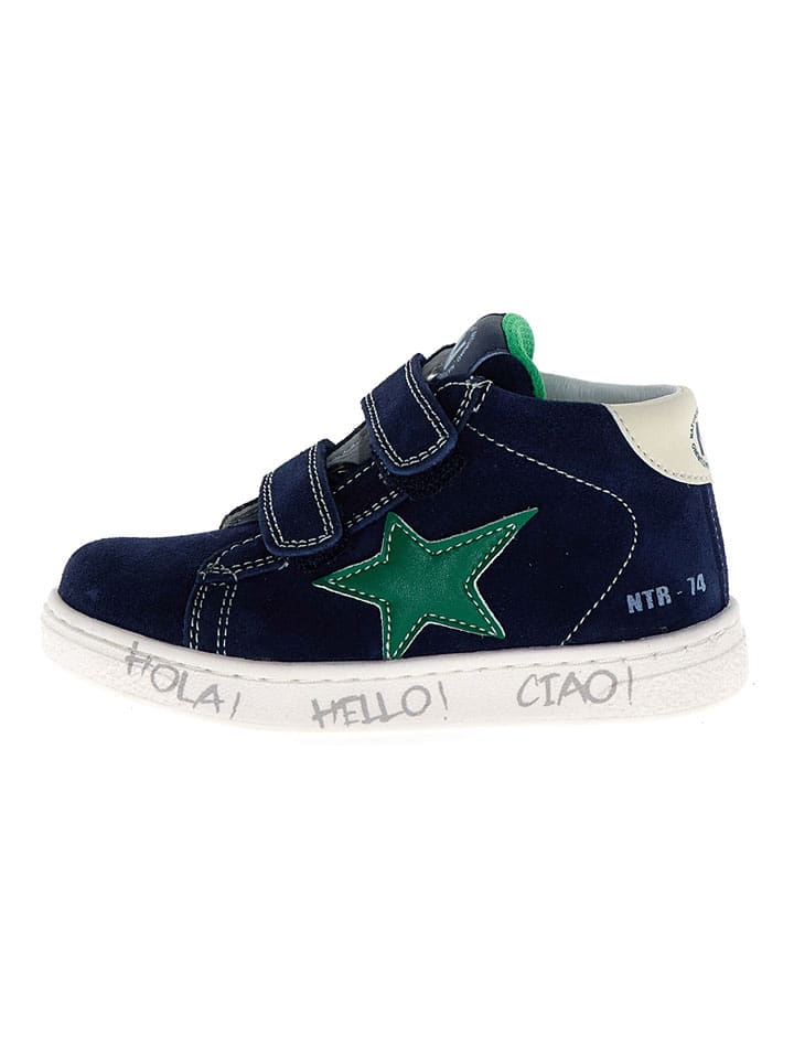Naturino Leder-Sneaker "Pinn" in Dunkelblau - 25