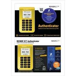 Reiner SCT Authenticator mini + ESET Home Security Premium, Speicherkartenlesegerät