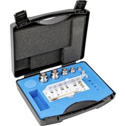 Kern 333-044 Gewichtssatz, F2, 1 mg - 200 g, Knopf, Edelstahl feingedreht, im Kunststoffkoffer