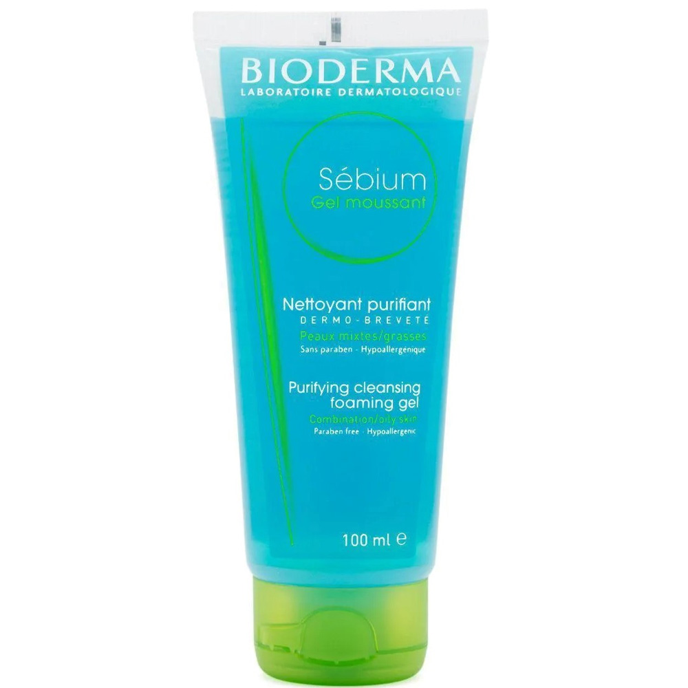 Bioderma Sebium Gel Moussant Oily Acne Skin Cleaning 100mL