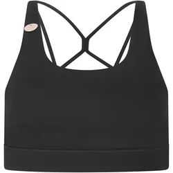 Q SPORTSWEAR Thalia V2 Mid Support Sport-BH Damen 1001 - black 52/54