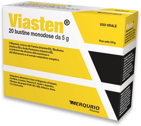 MERQURIO PHARMA Srl Viasten, 20 bustine da 5 g