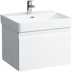 Laufen Waschtischunterbau „PRO S“ 570 × 397 × 450 mm Graphit