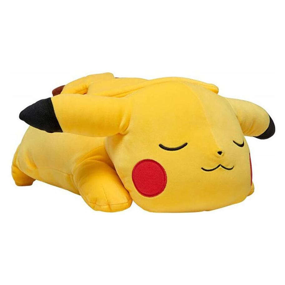 Jazwares Pokemon Schlafendes Pikachu Stofftier (15.49 cm) (PLH0779)