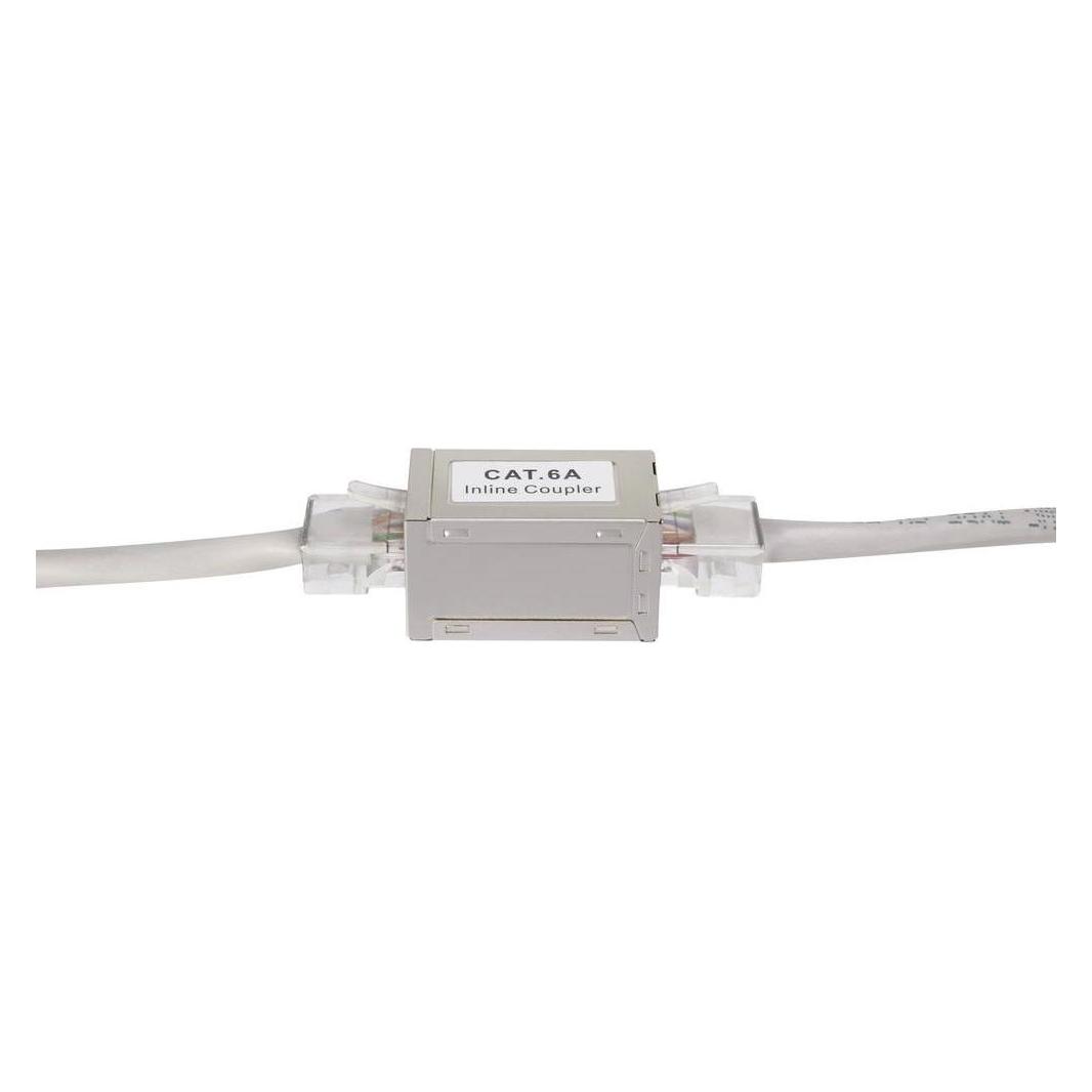 Renkforce CAT6A S/FTP Netzwerkverlängerung (Kabel + Kupplung) 3 m (S/FTP, CAT6a, 3 m) (RF-3829278)