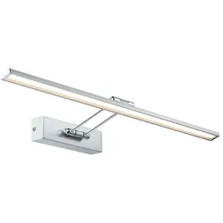 Paulmann LED Bilderleuchte GALERIA BEAM SIXTY, 230V, 11W 2700K 1050lm, mit Gelenkarm, NIckel satiniert PAUL-99896