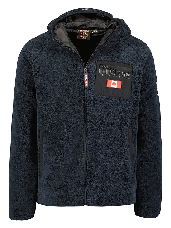 Canadian Peak Fleecejacke "Udafeak" in Dunkelblau - S