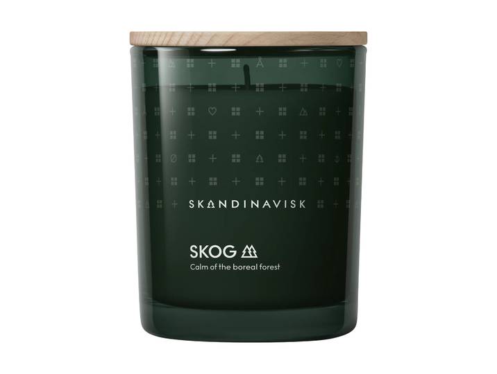 Skandinavisk Bougie parfumée avec couvercle Skog 200 g