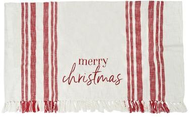 carol & frank Morgan Merry Woven Throw Blanket
