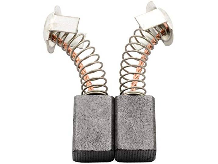 Buildalot Specialty koolborstels ca-07-96711 voor Hitachi zaag C 7U2-7x11x17mm - met veren, kabel en stekker - vervanging voor originele onderdelen 981612Z, 999043 & 999073