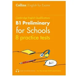 Practice Tests for B1 Preliminary for Schools Volume 1, Schulbücher von Travis Peter