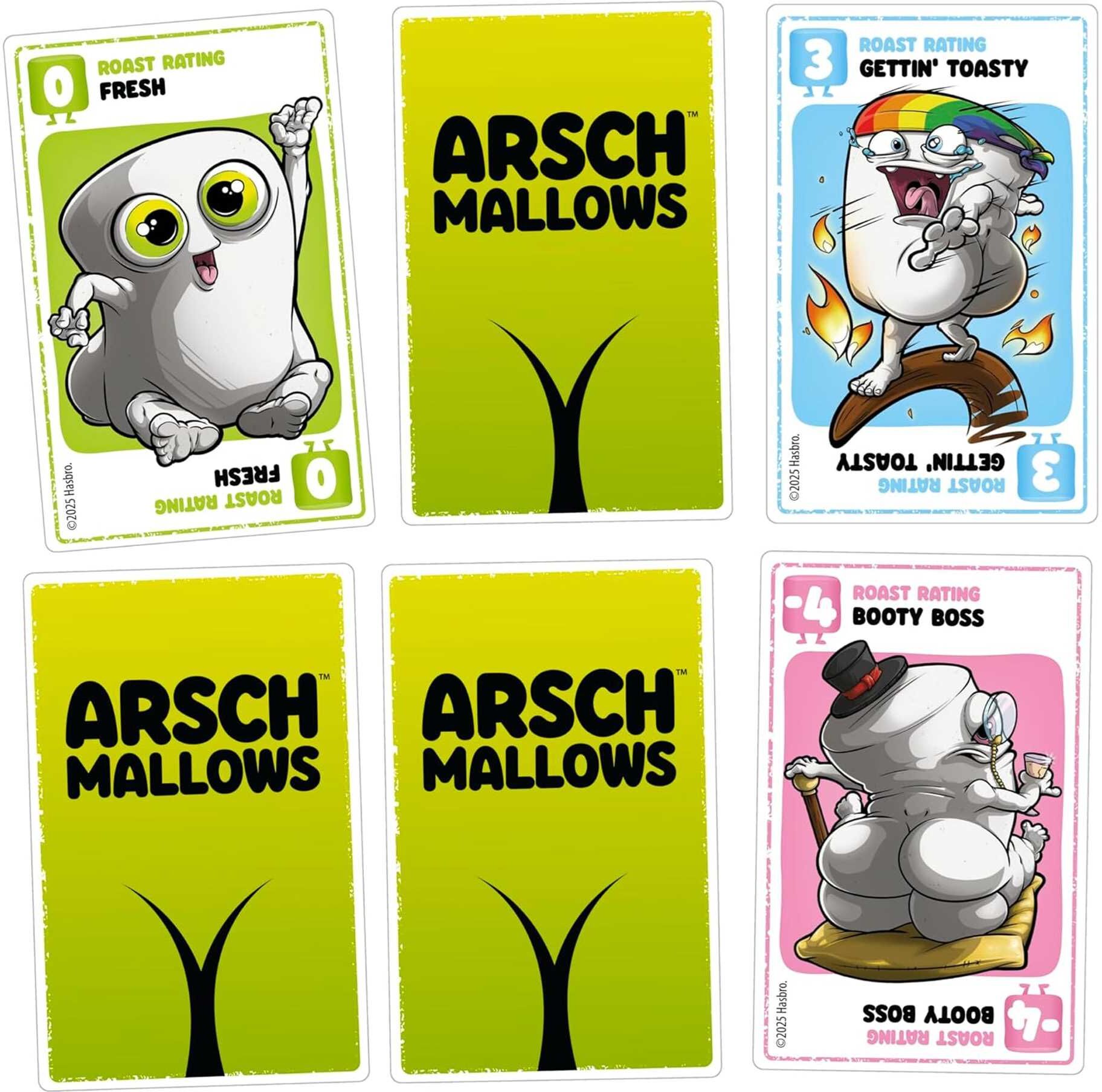 Arschmallows - A Hidden-Information Card Game with Light Strategic Play by Avalon Hill