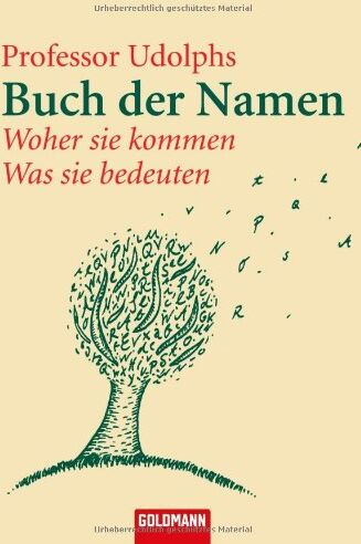 Jürgen Udolph - Buch der Namen - Preis vom 12.10.2026 11:37:12 h