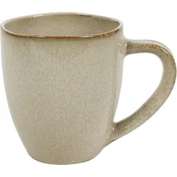 Kaffeebecher SEPIA beige (BHT 9,20x10,50x9,20 cm) - BHT 9,20x10,50x9,20 cm