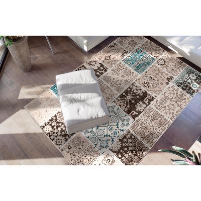 me gusta "Ariya 425" rechteckig 6 mm Höhe Flachflor, gekettelt, Wohnzimmer